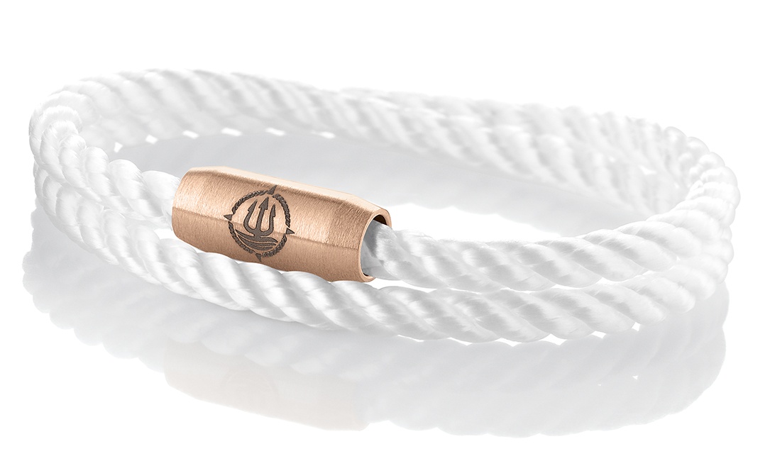 Einfach Anlegen! Maritime Armbänder aus echtem Segeltau und Leder