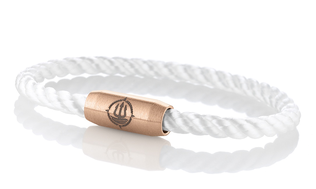 Einfach Anlegen! Maritime Armbänder aus echtem Segeltau und Leder