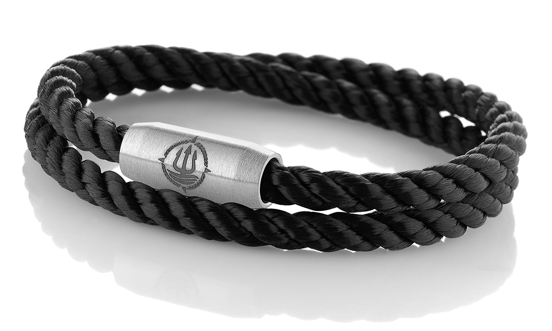 Einfach Anlegen! Maritime Armbänder aus echtem Segeltau und Leder