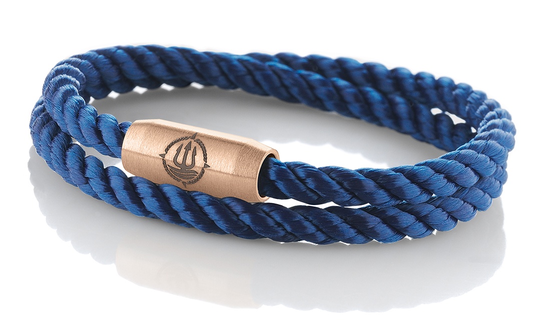 Einfach Anlegen! Maritime Armbänder aus echtem Segeltau und Leder