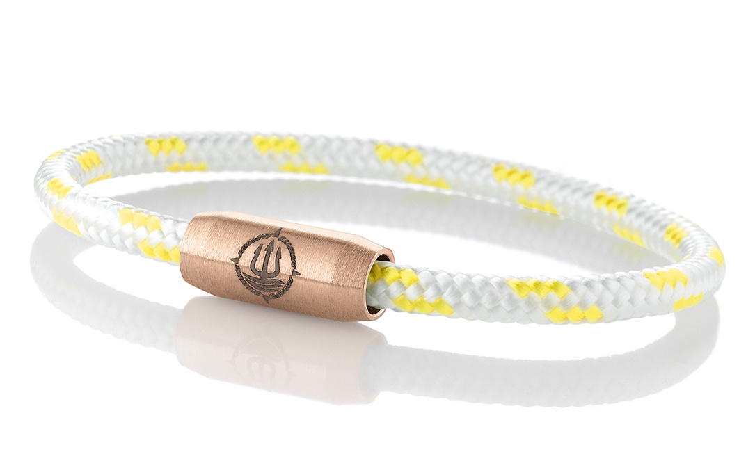 Einfach Anlegen! Maritime Armbänder aus echtem Segeltau und Leder