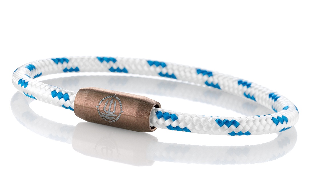 Einfach Anlegen! Maritime Armbänder aus echtem Segeltau und Leder