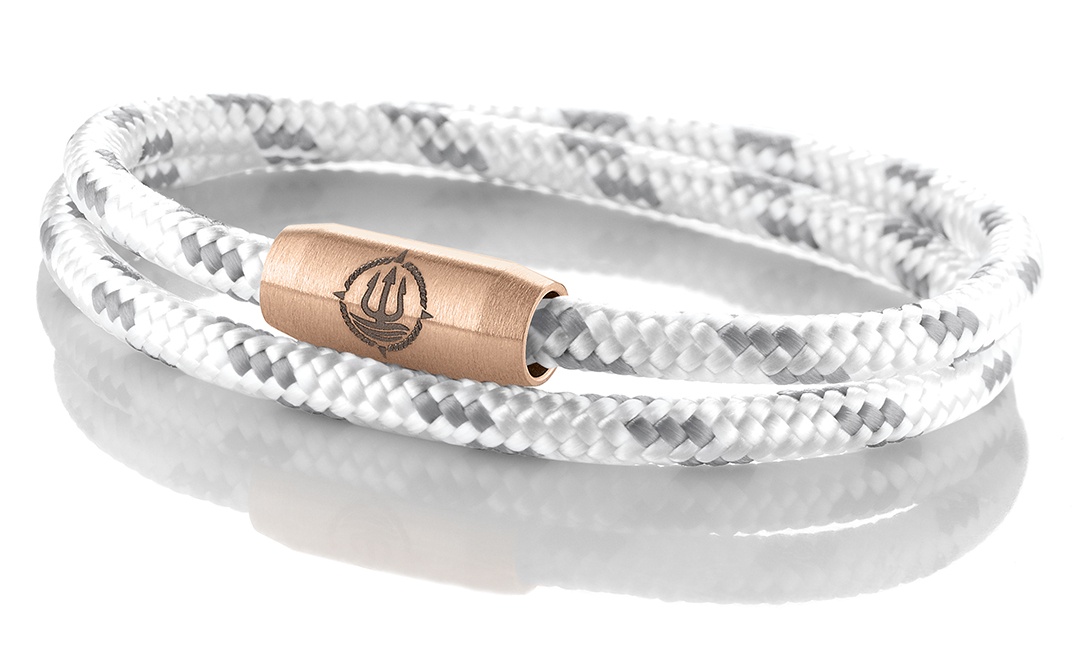 Einfach Anlegen! Maritime Armbänder aus echtem Segeltau und Leder