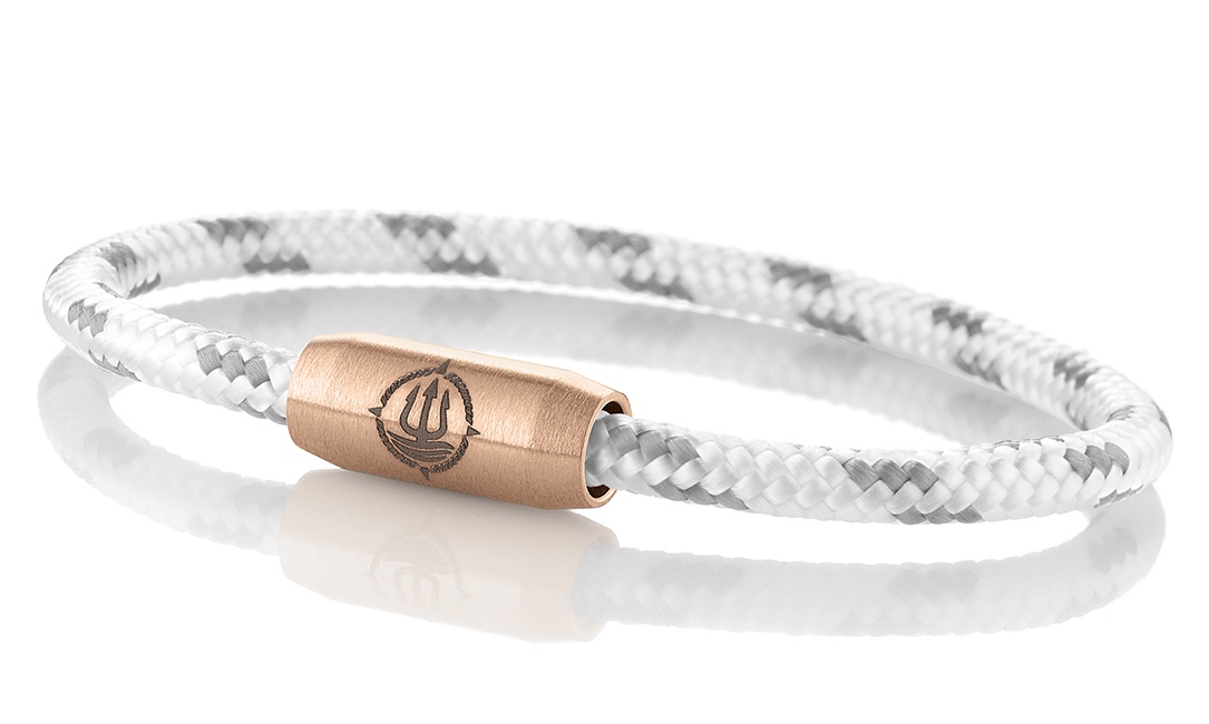 Einfach Anlegen! Maritime Armbänder aus echtem Segeltau und Leder