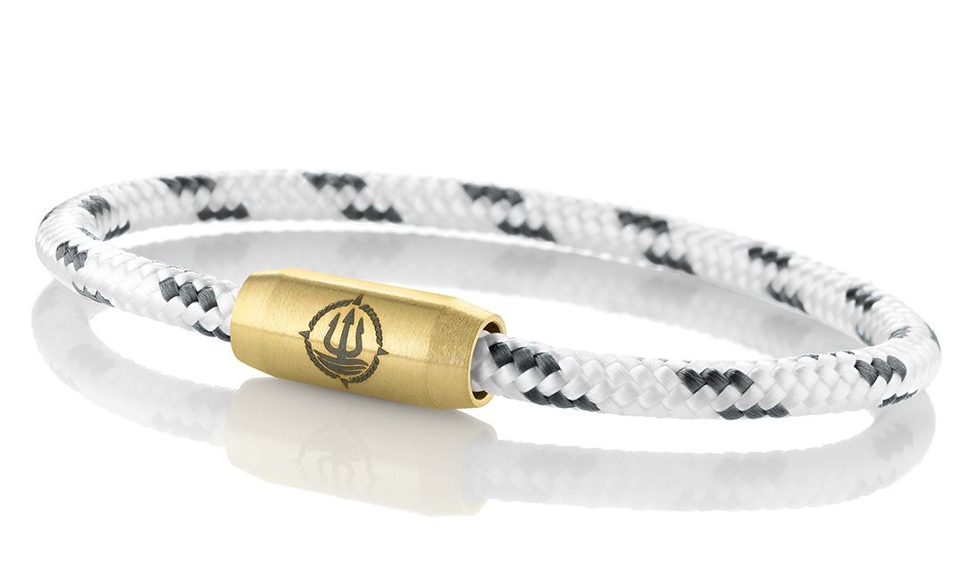 Einfach Anlegen! Maritime Armbänder aus echtem Segeltau und Leder