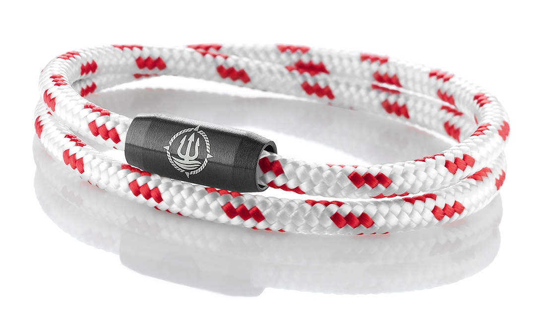 Einfach Anlegen! Maritime Armbänder aus echtem Segeltau und Leder