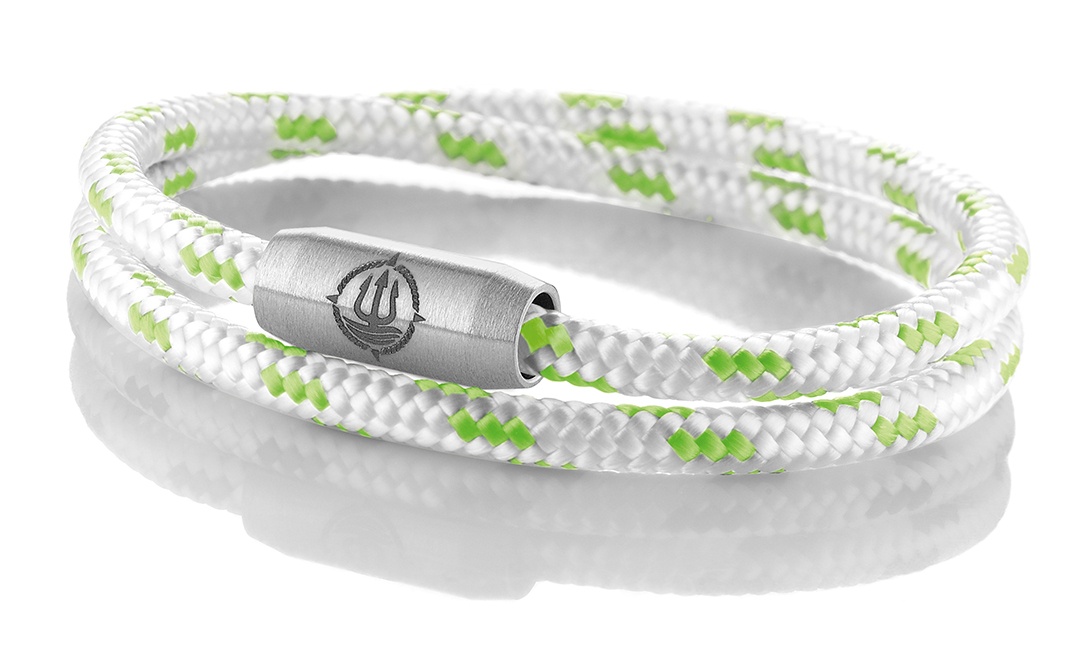 Einfach Anlegen! Maritime Armbänder aus echtem Segeltau und Leder