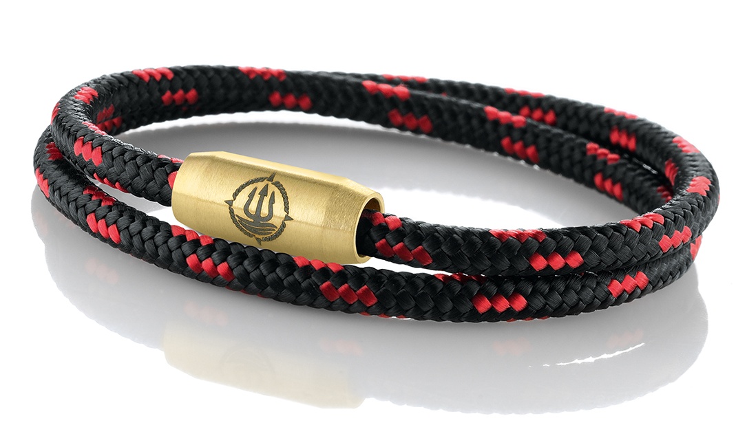 Einfach Anlegen! Maritime Armbänder aus echtem Segeltau und Leder
