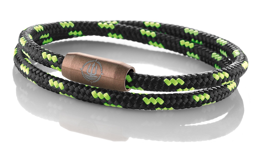 Einfach Anlegen! Maritime Armbänder aus echtem Segeltau und Leder