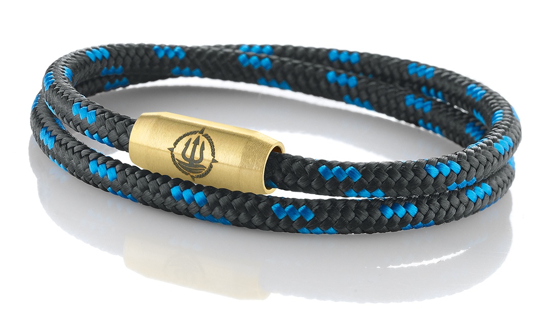Einfach Anlegen! Maritime Armbänder aus echtem Segeltau und Leder