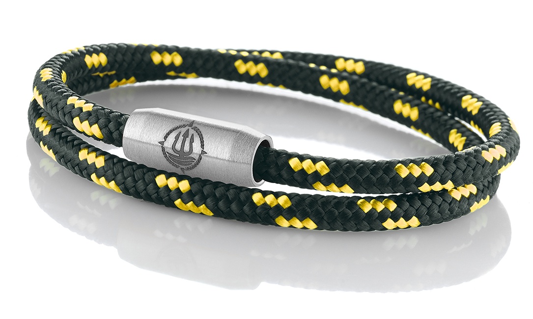 Einfach Anlegen! Maritime Armbänder aus echtem Segeltau und Leder