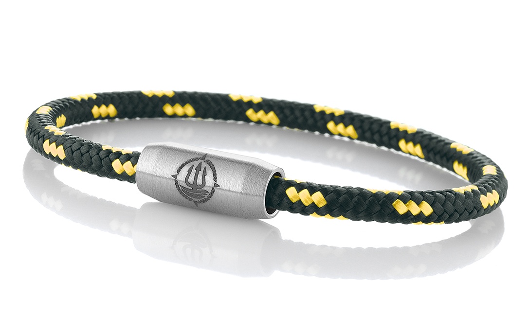 Einfach Anlegen! Maritime Armbänder aus echtem Segeltau und Leder