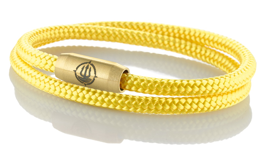 Einfach Anlegen! Maritime Armbänder aus echtem Segeltau und Leder