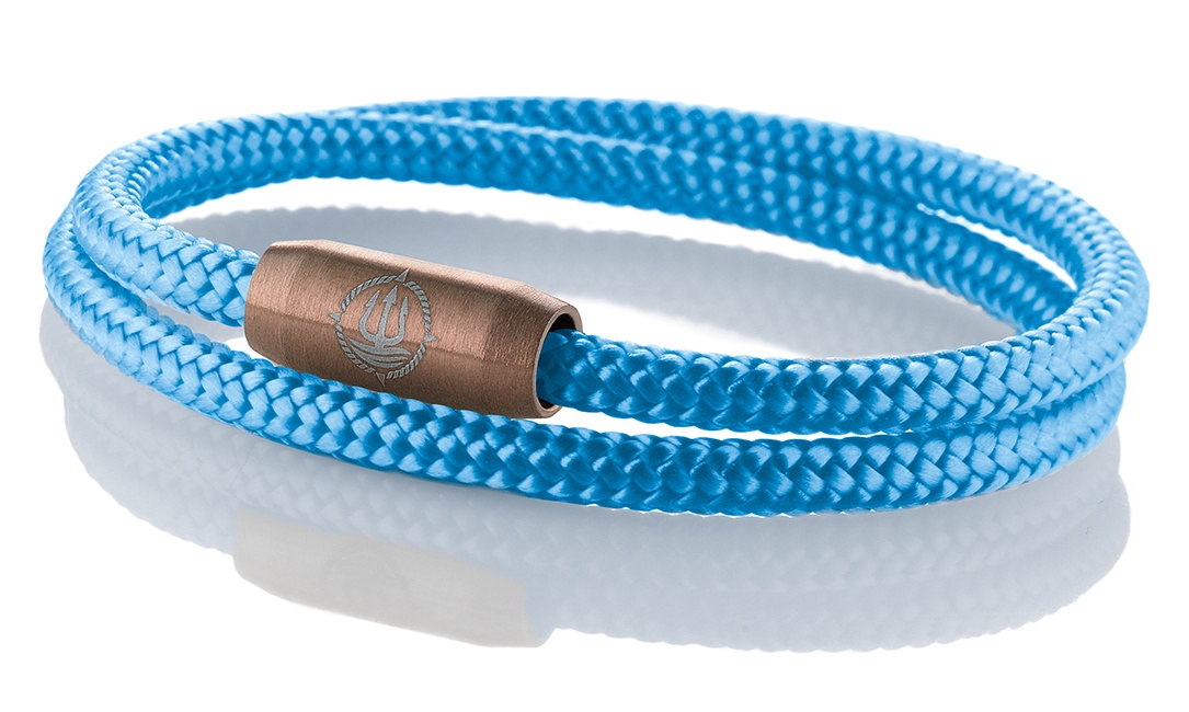 Einfach Anlegen! Maritime Armbänder aus echtem Segeltau und Leder