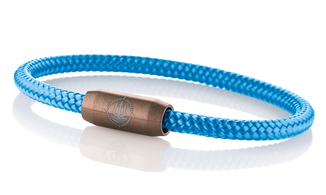 Einfach Anlegen! Maritime Armbänder aus echtem Segeltau und Leder