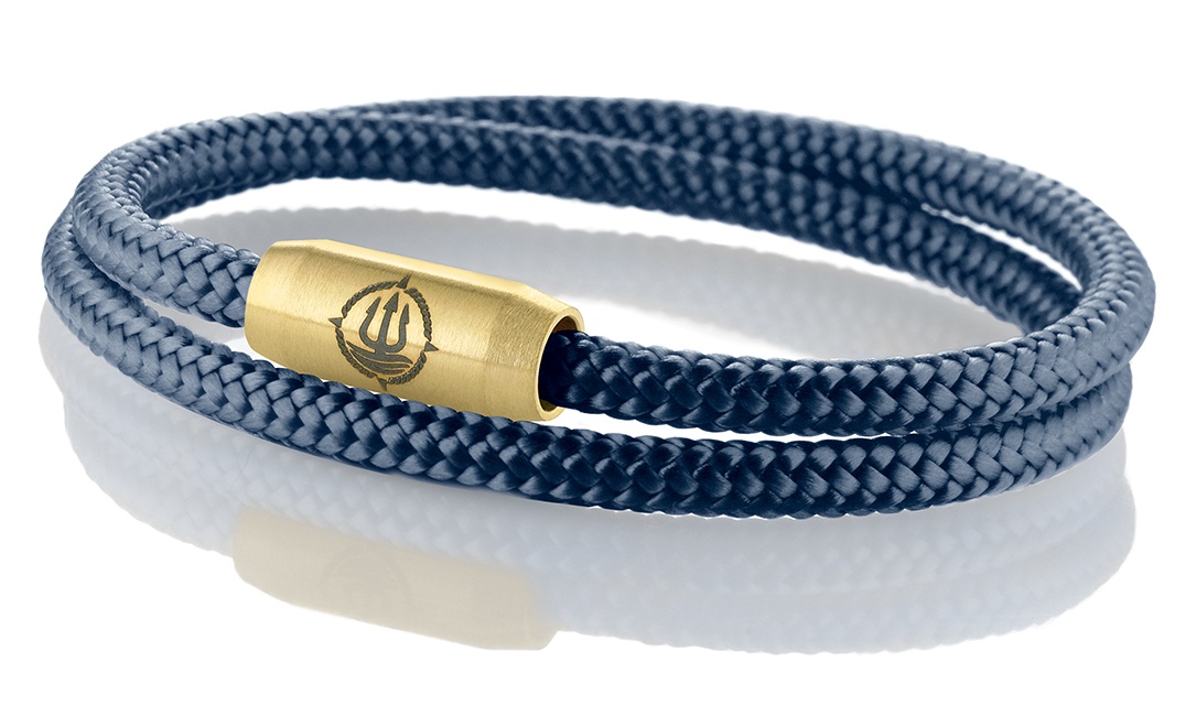 Einfach Anlegen! Maritime Armbänder aus echtem Segeltau und Leder