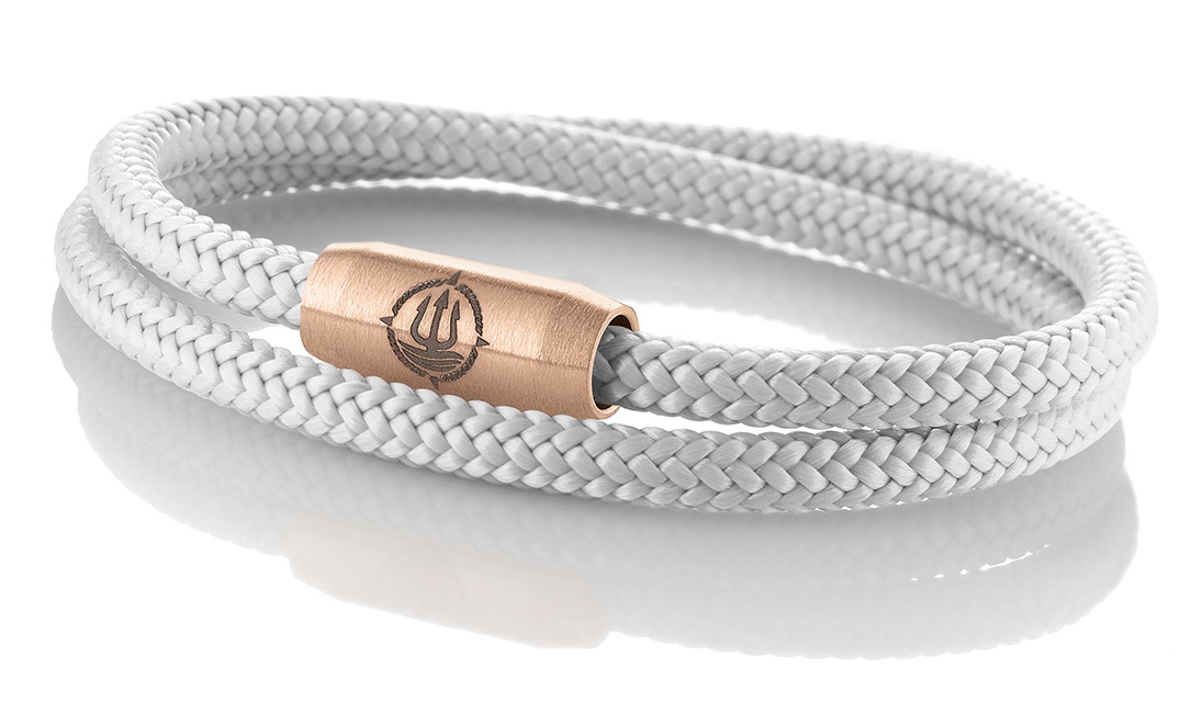 Einfach Anlegen! Maritime Armbänder aus echtem Segeltau und Leder