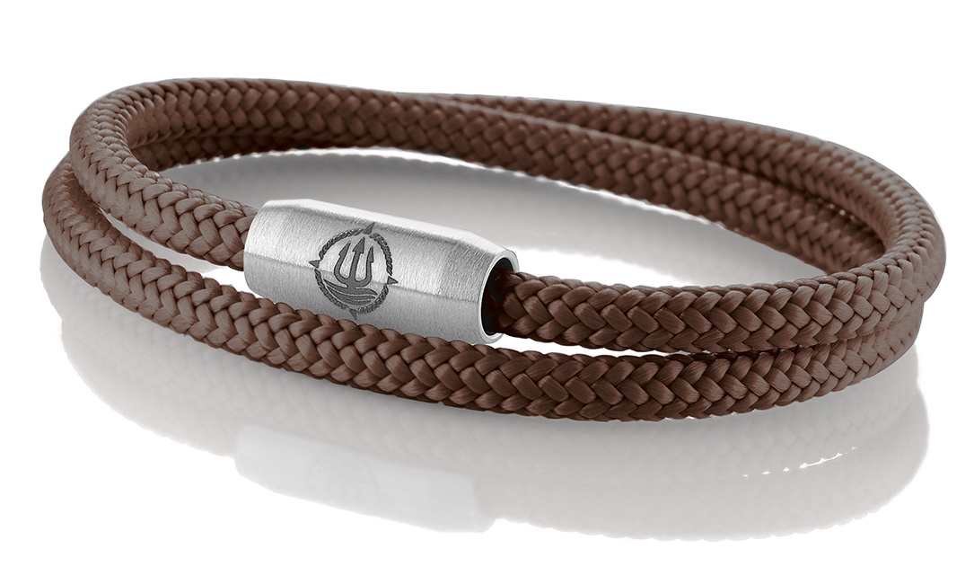 Einfach Anlegen! Maritime Armbänder aus echtem Segeltau und Leder