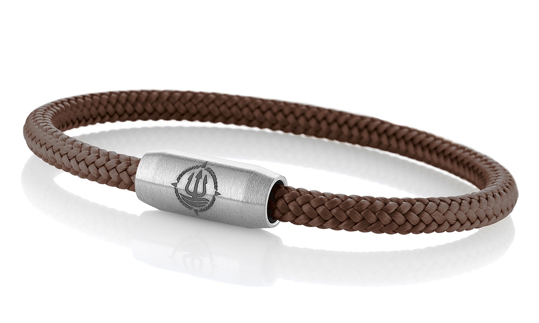 Einfach Anlegen! Maritime Armbänder aus echtem Segeltau und Leder