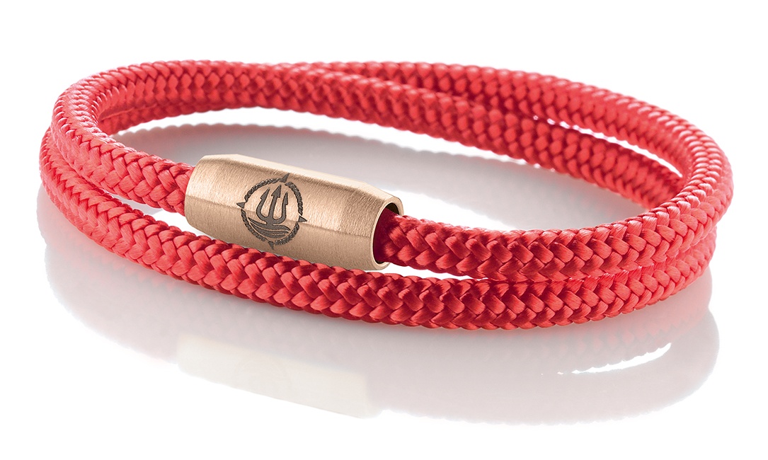 Einfach Anlegen! Maritime Armbänder aus echtem Segeltau und Leder