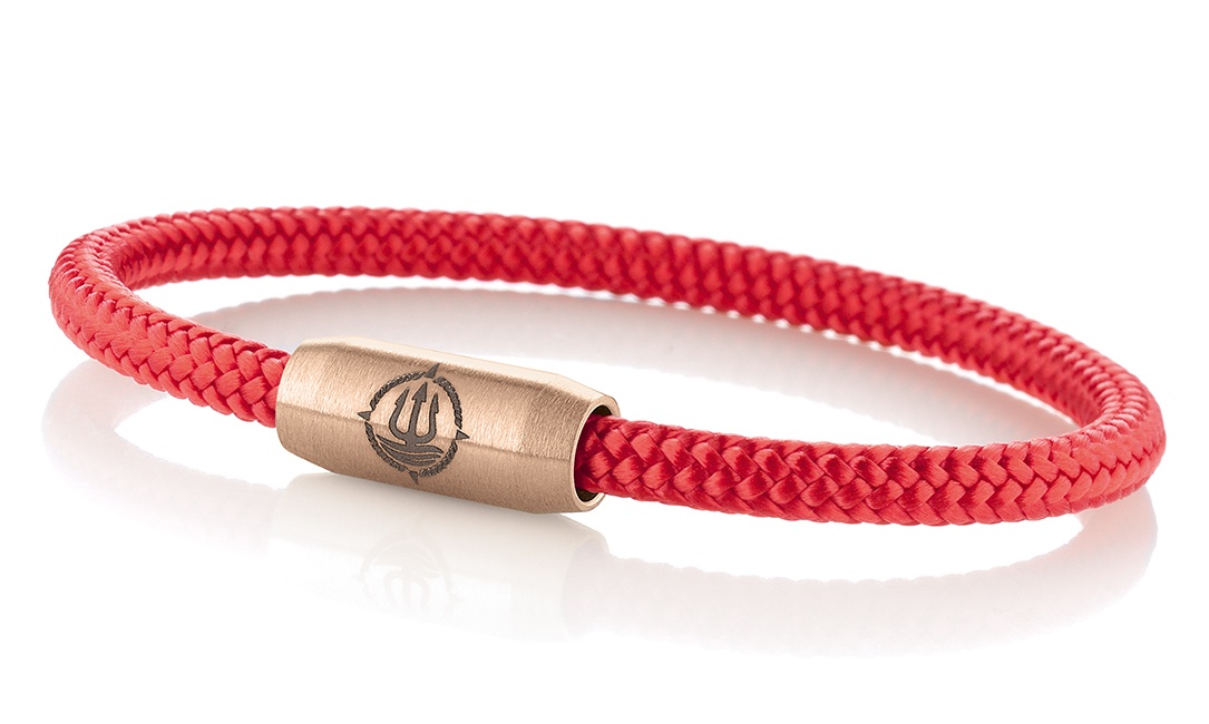 Einfach Anlegen! Maritime Armbänder aus echtem Segeltau und Leder