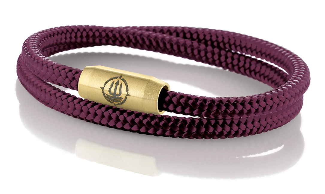 Einfach Anlegen! Maritime Armbänder aus echtem Segeltau und Leder