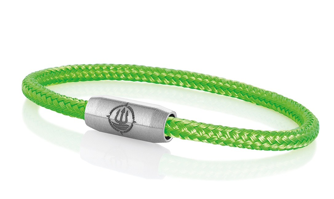 Einfach Anlegen! Maritime Armbänder aus echtem Segeltau und Leder