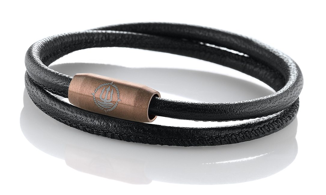 Einfach Anlegen! Maritime Armbänder aus echtem Segeltau und Leder