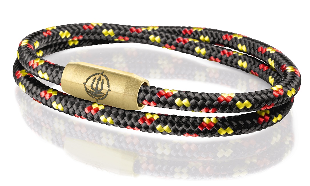 Einfach Anlegen! Maritime Armbänder aus echtem Segeltau und Leder