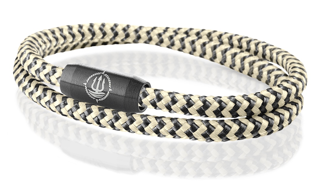 Einfach Anlegen! Maritime Armbänder aus echtem Segeltau und Leder