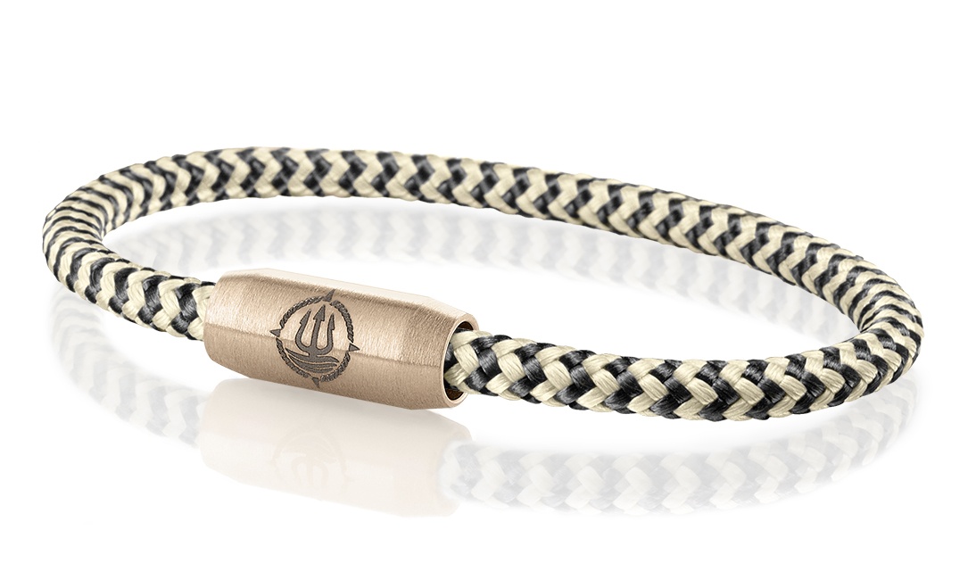 Einfach Anlegen! Maritime Armbänder aus echtem Segeltau und Leder