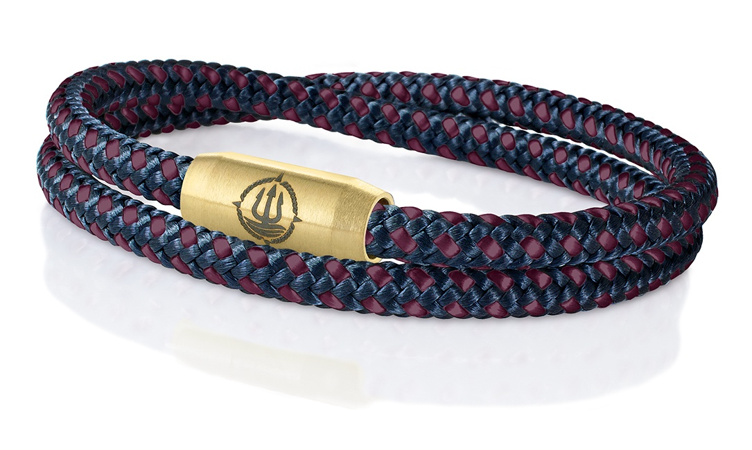 Einfach Anlegen! Maritime Armbänder aus echtem Segeltau und Leder