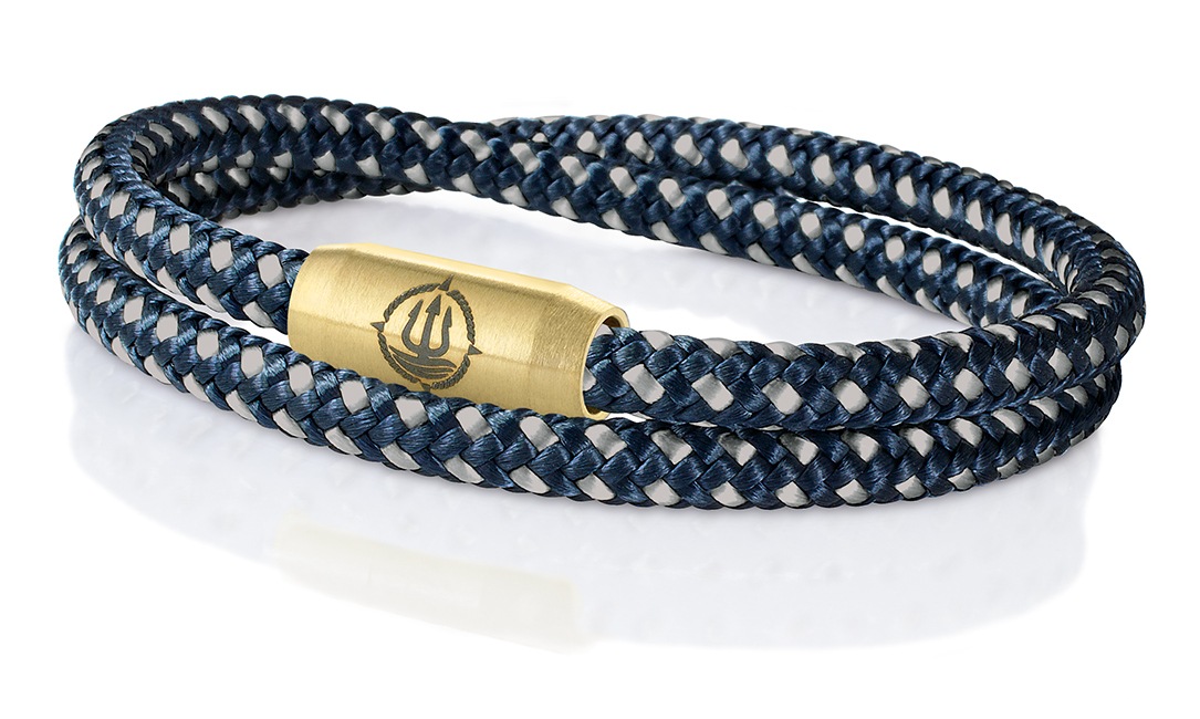 Einfach Anlegen! Maritime Armbänder aus echtem Segeltau und Leder