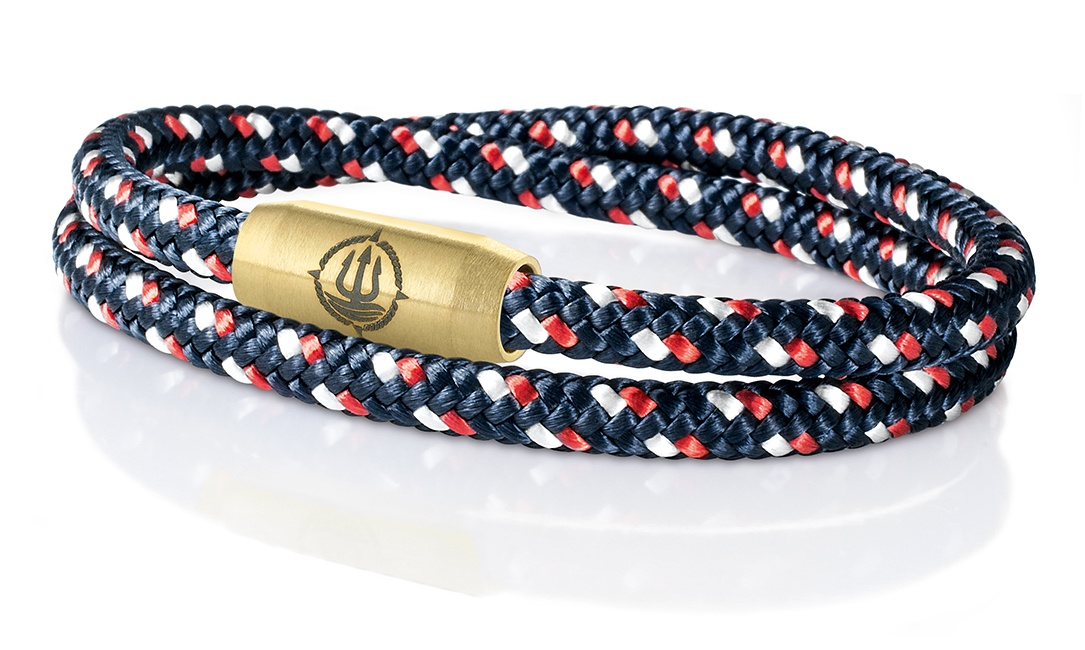 Einfach Anlegen! Maritime Armbänder aus echtem Segeltau und Leder