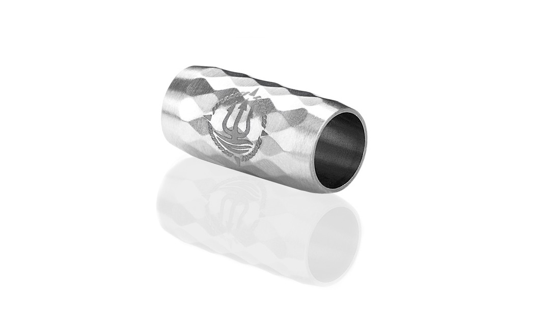 Verschluss MATROSE X facettiert stahlfarben