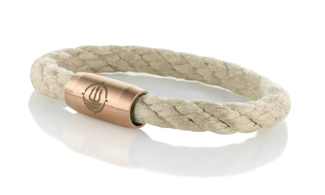 Einfach Anlegen! Maritime Armbänder aus echtem Segeltau und Leder