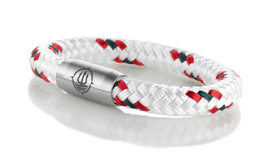 Einfach Anlegen! Maritime Armbänder aus echtem Segeltau und Leder