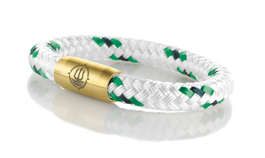 Einfach Anlegen! Maritime Armbänder aus echtem Segeltau und Leder