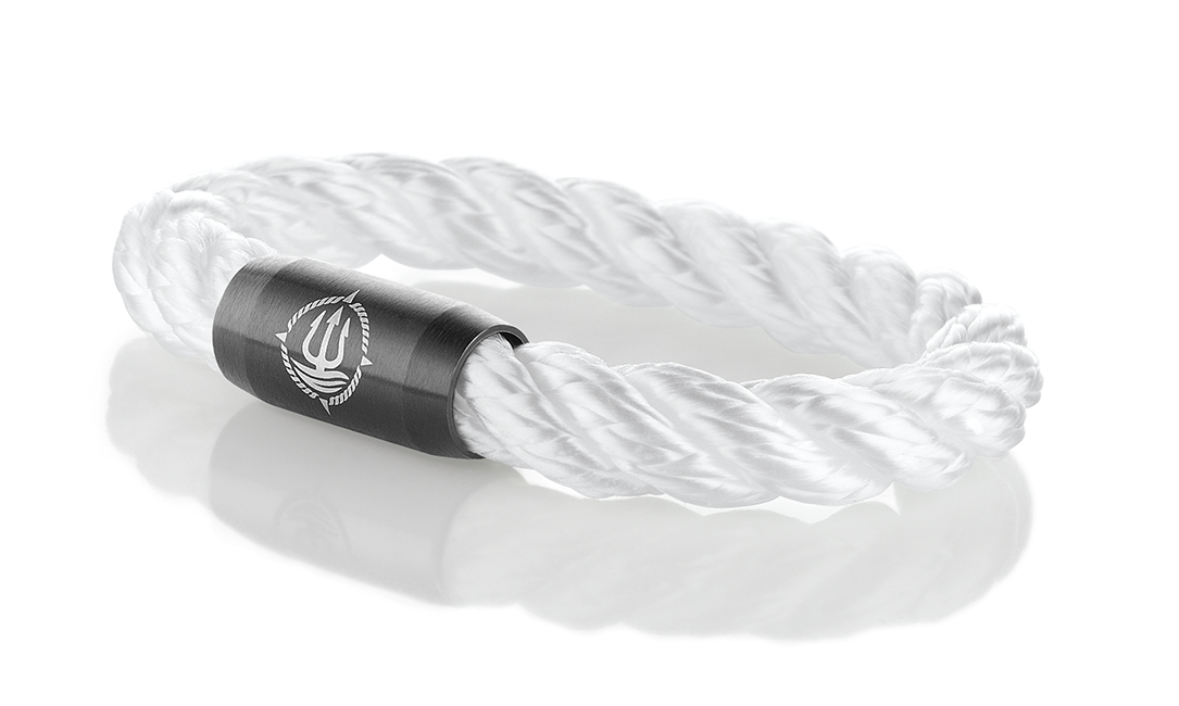 Einfach Anlegen! Maritime Armbänder aus echtem Segeltau und Leder