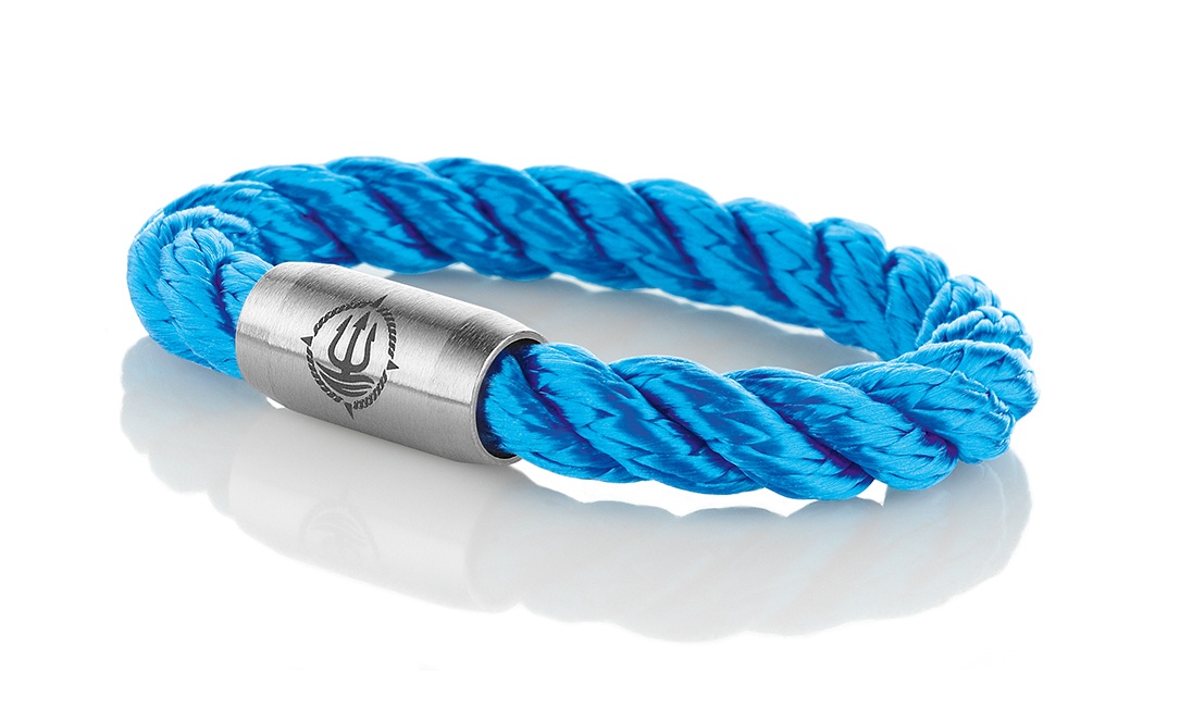 Einfach Anlegen! Maritime Armbänder aus echtem Segeltau und Leder