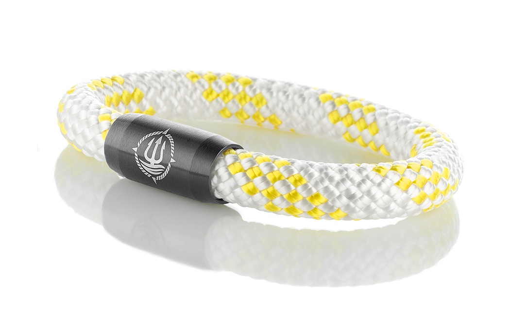 Einfach Anlegen! Maritime Armbänder aus echtem Segeltau und Leder