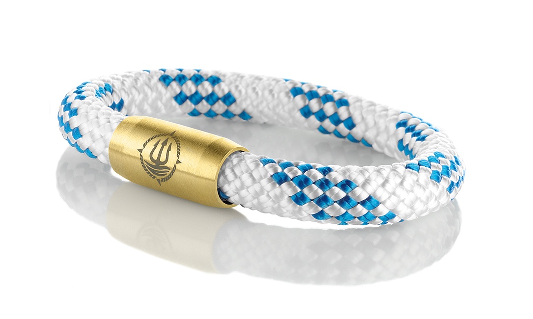 Einfach Anlegen! Maritime Armbänder aus echtem Segeltau und Leder