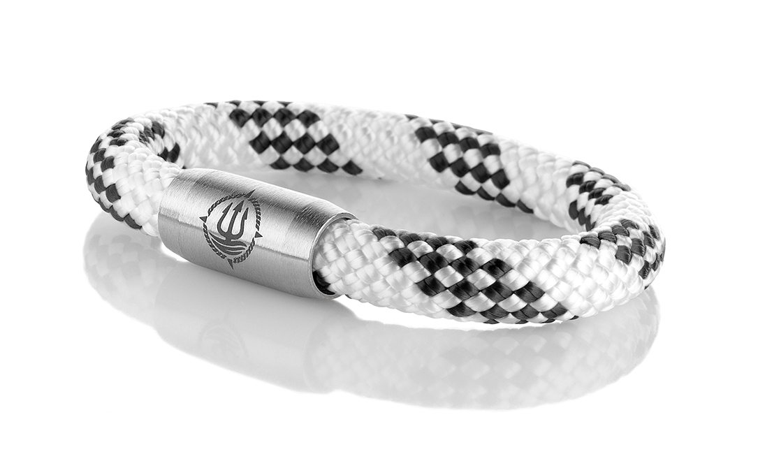 Einfach Anlegen! Maritime Armbänder aus echtem Segeltau und Leder