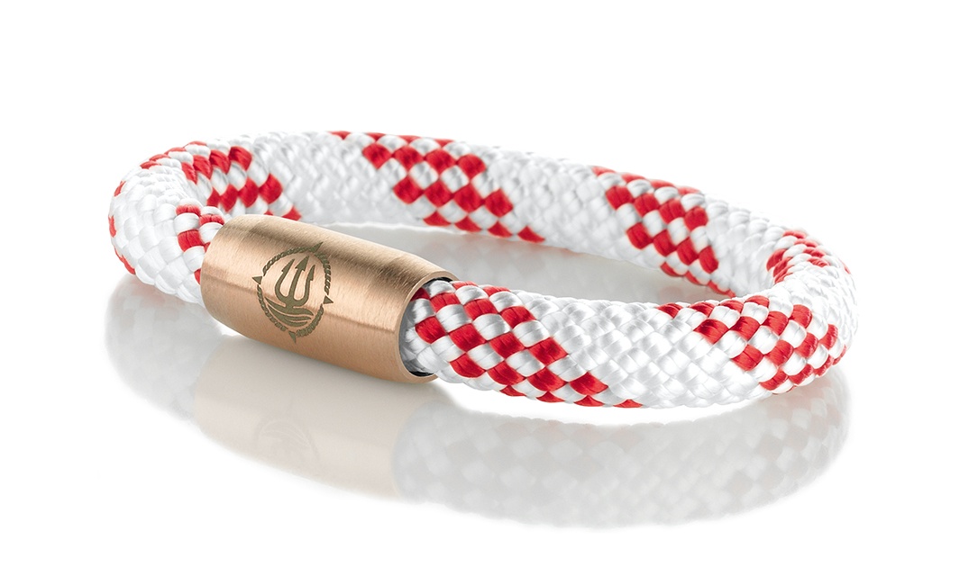 Einfach Anlegen! Maritime Armbänder aus echtem Segeltau und Leder