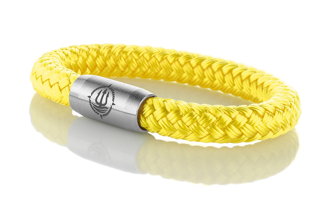 Einfach Anlegen! Maritime Armbänder aus echtem Segeltau und Leder