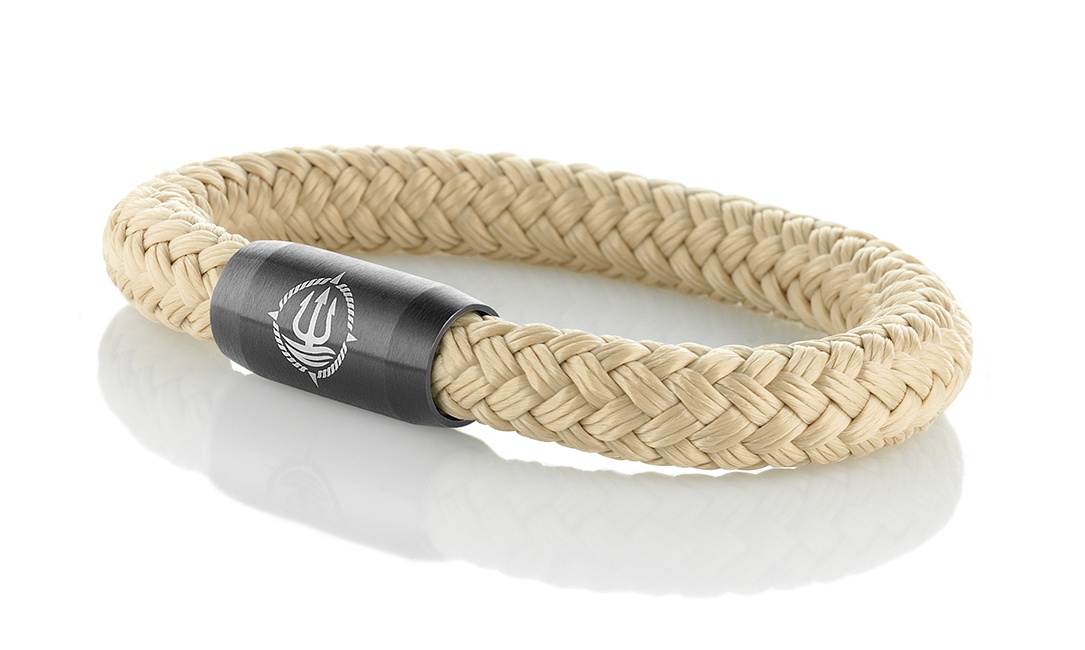 Einfach Anlegen! Maritime Armbänder aus echtem Segeltau und Leder