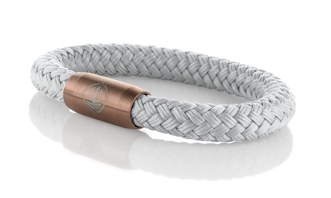 Einfach Anlegen! Maritime Armbänder aus echtem Segeltau und Leder