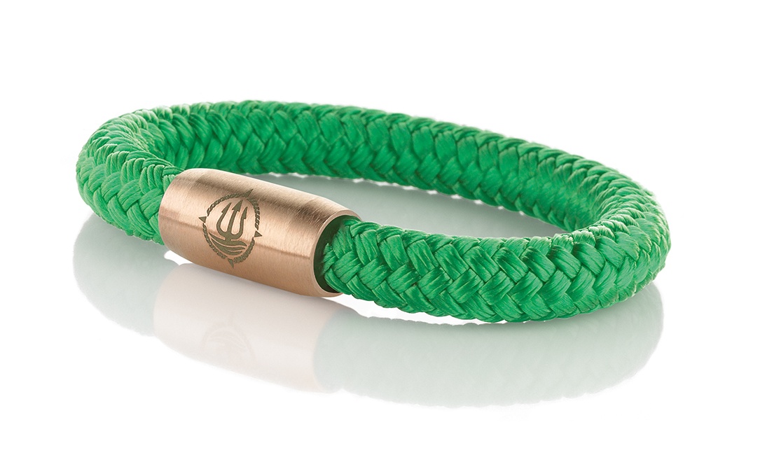 Einfach Anlegen! Maritime Armbänder aus echtem Segeltau und Leder