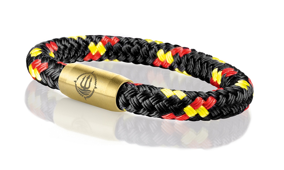 Einfach Anlegen! Maritime Armbänder aus echtem Segeltau und Leder