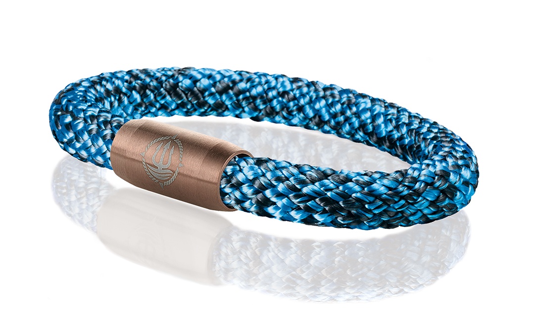 Einfach Anlegen! Maritime Armbänder aus echtem Segeltau und Leder
